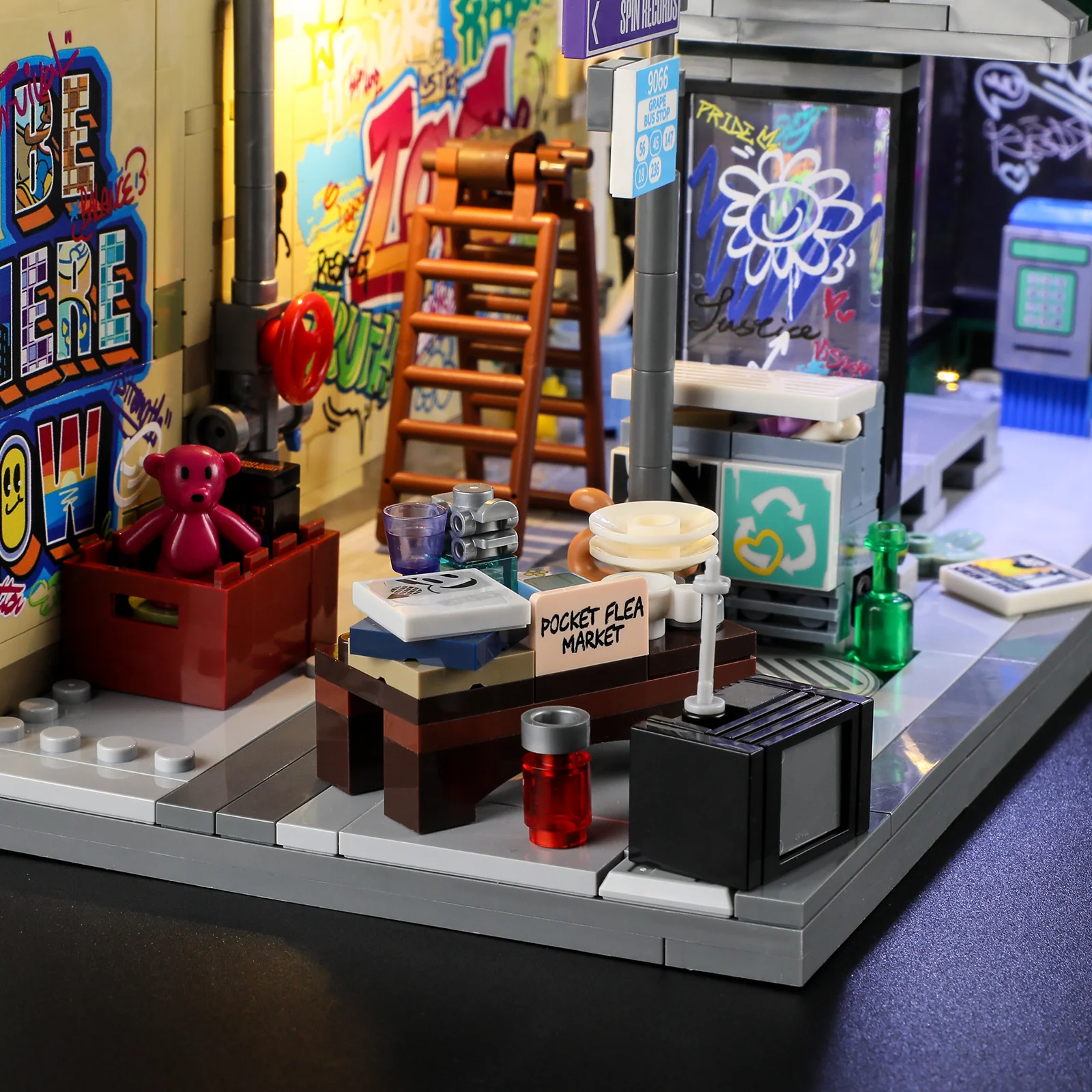 Graffiti Bus Stop - Image 10